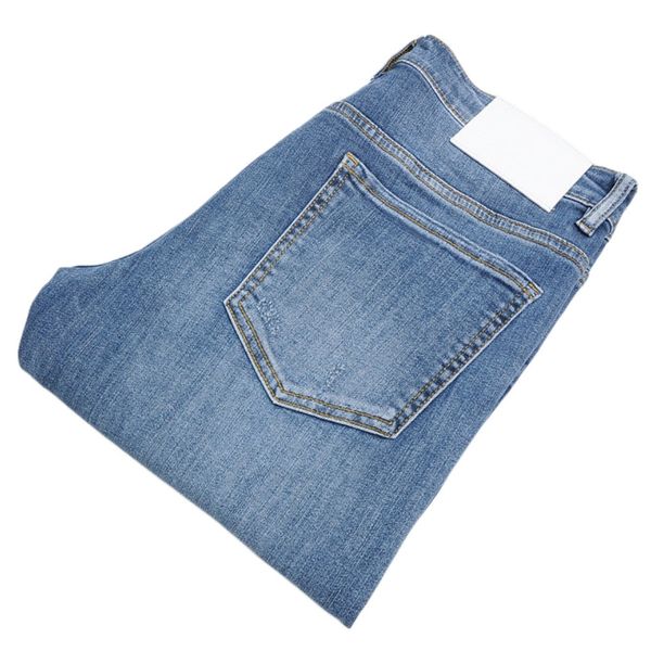 men's jeans spring summer thin denim slim fit european american high-end brand small straight pants jh6053-8, Blue
men's jeans spring summer thin denim slim fit european american high-end brand small straight pants jh6053-8, Blue