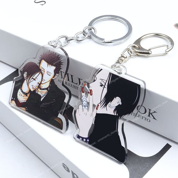 punk nana manga osaki anime acrylic pendant keychains holder cool ai yazawa cartoon figures keyrings cosplay otaku jewelry gifts fashion jew, Silver
punk nana manga osaki anime acrylic pendant keychains holder cool ai yazawa cartoon figures keyrings cosplay otaku jewelry gifts fashion jew, Silver