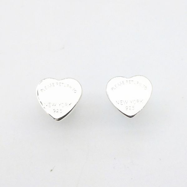 925 sterling silver sweet heart designer stud earrings for women luxury brand letters cute ol engagement retur to tiff ear rings love earrin, Golden;silver
925 sterling silver sweet heart designer stud earrings for women luxury brand letters cute ol engagement retur to tiff ear rings love earrin, Golden;silver
