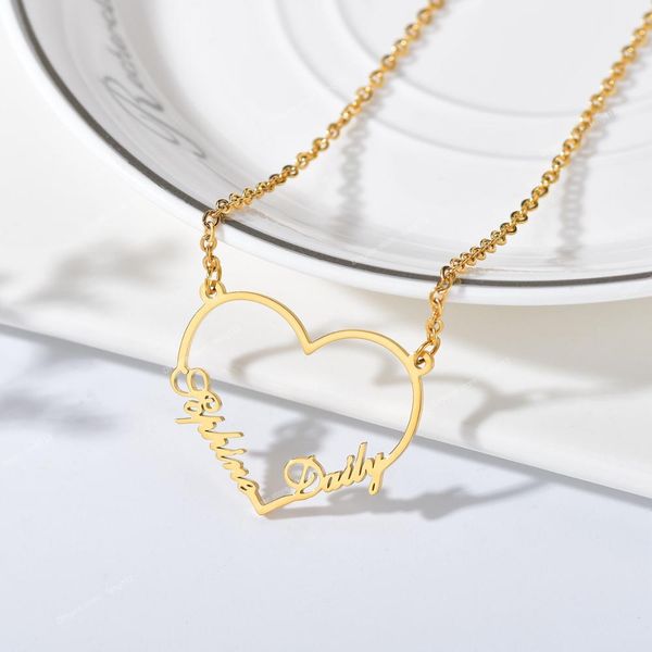 atoztide custom letter necklaces personalized jewelry chain pendant name gold color necklace for women stainless steel gifts customized jewe, Silver
atoztide custom letter necklaces personalized jewelry chain pendant name gold color necklace for women stainless steel gifts customized jewe, Silver