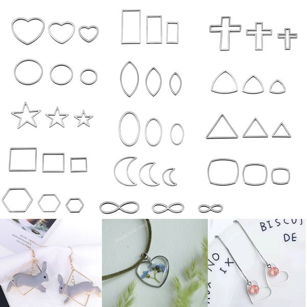 30pcs hollow stainless steel geometric bezel frame charms pendants for diy earring necklace jewelry making findings accessories jewelry maki, Blue;slivery
30pcs hollow stainless steel geometric bezel frame charms pendants for diy earring necklace jewelry making findings accessories jewelry maki, Blue;slivery