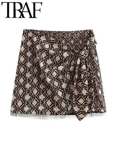 skirts traf summer women printed skirt traf bow tied side asymmetric linen with tassels high waist aline vintage female mini skirt j230417, Black
skirts traf summer women printed skirt traf bow tied side asymmetric linen with tassels high waist aline vintage female mini skirt j230417, Black