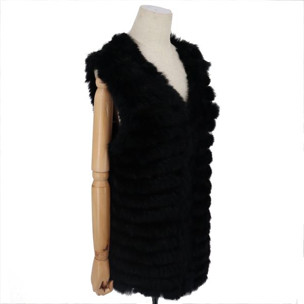 fur 2021 women real rabbit fur vest sleeveless gilet knitted fur coat women fur coats, Black
fur 2021 women real rabbit fur vest sleeveless gilet knitted fur coat women fur coats, Black
