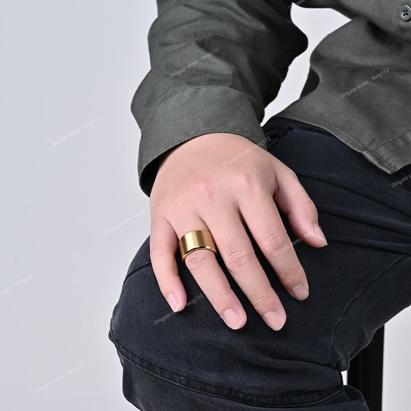 15mm chunky brushed ring for men stainless steel wide bulky punk with beveled edges male band jewelry accessories fashion jewelryrings, Golden;silver
15mm chunky brushed ring for men stainless steel wide bulky punk with beveled edges male band jewelry accessories fashion jewelryrings, Golden;silver