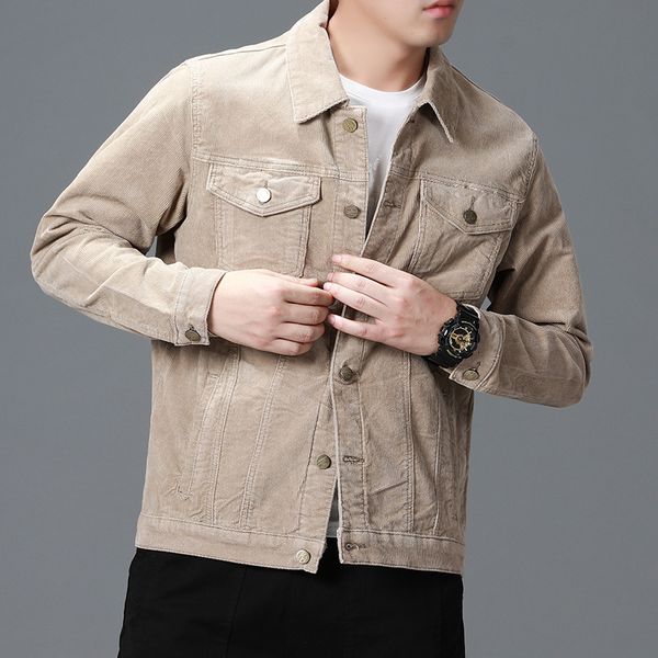 men's jackets cotton corduroy jacket autumn winter men's bomber jacket classic coat fashion casual slim fit retro hip hop four-col, Black;brown
men's jackets cotton corduroy jacket autumn winter men's bomber jacket classic coat fashion casual slim fit retro hip hop four-col, Black;brown