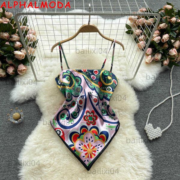 women's tanks camis lmoda 2021 treny print women's backless strap camis scarf tie crop beach holidays all-matching summer t230417, White
women's tanks camis lmoda 2021 treny print women's backless strap camis scarf tie crop beach holidays all-matching summer t230417, White