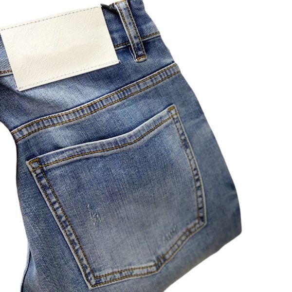 men's jeans spring summer thin denim slim fit european american high-end brand small straight pants jh6063-7, Blue
men's jeans spring summer thin denim slim fit european american high-end brand small straight pants jh6063-7, Blue