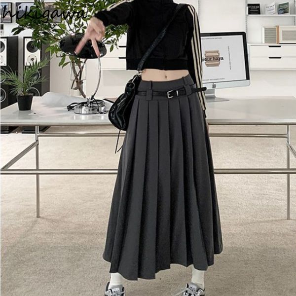 skirts long skirts women high waist y2k midi skirt a-line jupe preppy casual korean fashion pleated skirt faldas mujer de moda 230417, Black
skirts long skirts women high waist y2k midi skirt a-line jupe preppy casual korean fashion pleated skirt faldas mujer de moda 230417, Black