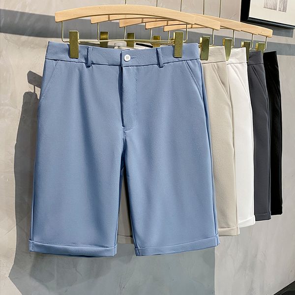 men's shorts fashion men summer shorts solid color draped male lightweight breathable comfortable office casual suit shorts bermuda 230, White;black
men's shorts fashion men summer shorts solid color draped male lightweight breathable comfortable office casual suit shorts bermuda 230, White;black