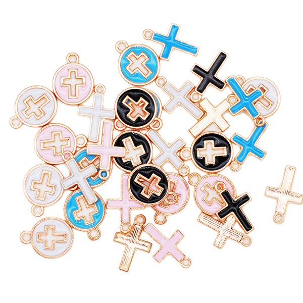 30pcs/lot candy color cross oil drop charms diy bracelet necklace making pendant for diy handmade jewelry fashion jewelrycharms crosses jewe, Silver
30pcs/lot candy color cross oil drop charms diy bracelet necklace making pendant for diy handmade jewelry fashion jewelrycharms crosses jewe, Silver