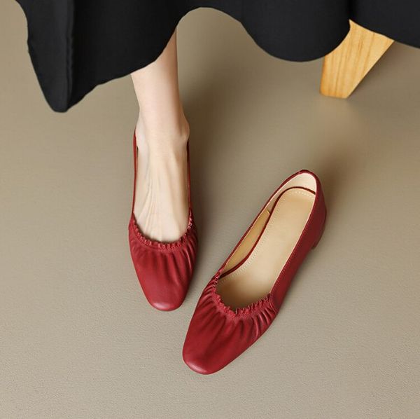 korean style driving loafers fashion slip on women flats shoes med heel genuine leather mary jane shoes, Black
korean style driving loafers fashion slip on women flats shoes med heel genuine leather mary jane shoes, Black
