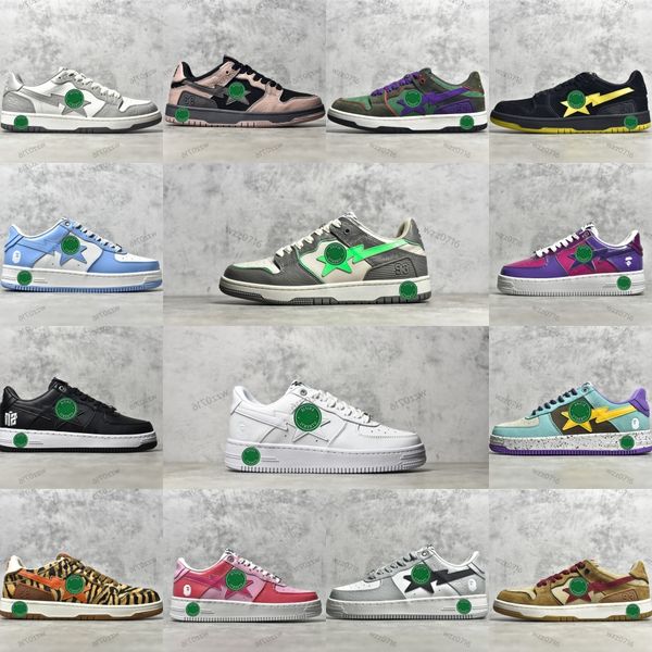 shoes running sk 8 bapestas baped designer platform sneakers bapesta sk8 sta patent leather green black white plate-forme men women jogging
shoes running sk 8 bapestas baped designer platform sneakers bapesta sk8 sta patent leather green black white plate-forme men women jogging
