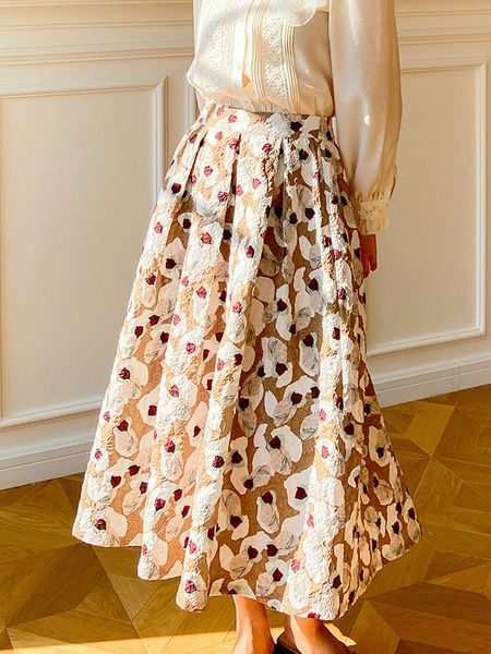 skirts gypsylady boho vintage pleated skirt floral printed a-line casual women long skirts ruffles office ladies chic khaki skirt 230417, Black
skirts gypsylady boho vintage pleated skirt floral printed a-line casual women long skirts ruffles office ladies chic khaki skirt 230417, Black
