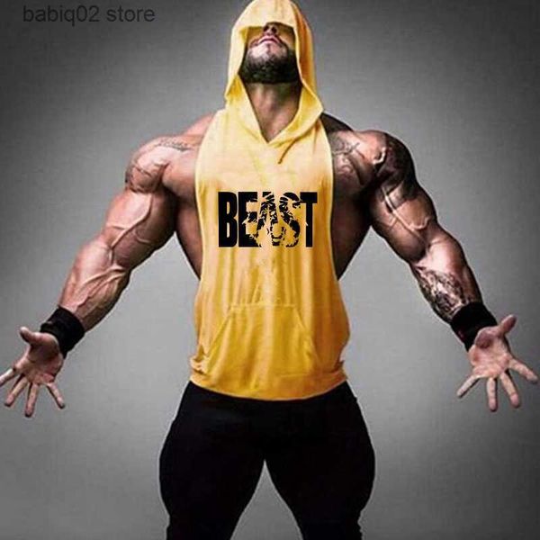 men' tank brand gym clothing fitness men cotton tankwith hooded mens bodybuilding stringers tank workout singlet sleeveless shirt t2, White;black
men' tank brand gym clothing fitness men cotton tankwith hooded mens bodybuilding stringers tank workout singlet sleeveless shirt t2, White;black