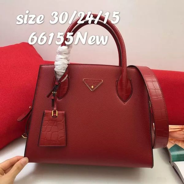 designer bags galleria saffiano leather medium bag double handle totes detachable adjustable shoulder straps cross-body handbag vintage wome, Black;red
designer bags galleria saffiano leather medium bag double handle totes detachable adjustable shoulder straps cross-body handbag vintage wome, Black;red