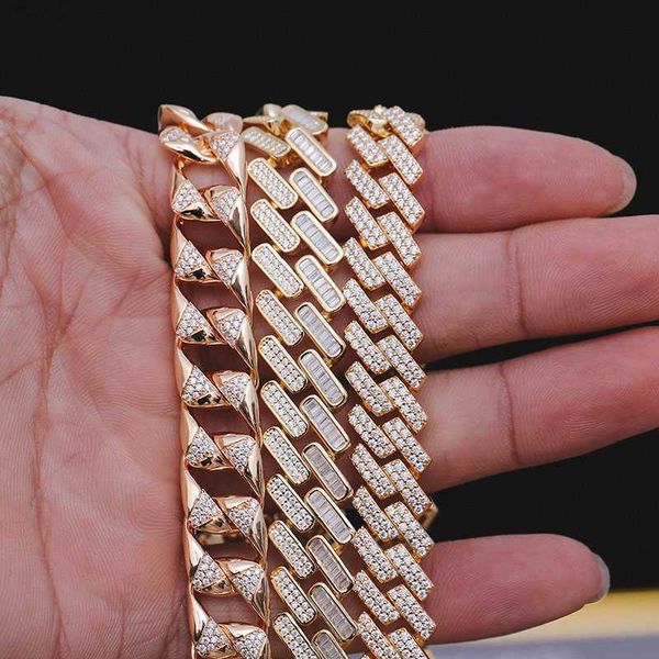 provence iced out diamond round cut moissanite miami cuban chain 10kt real cuban chain, Silver
provence iced out diamond round cut moissanite miami cuban chain 10kt real cuban chain, Silver