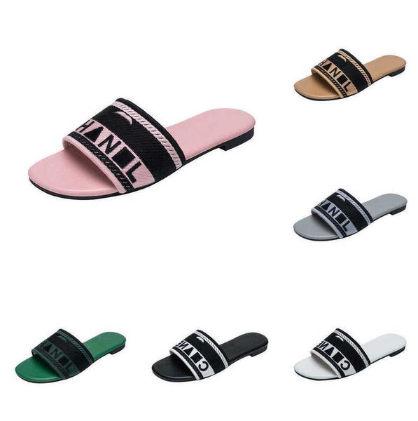 2023ss woman embroidered fabric slides slippers multicolor embroidery c mules nel women home flip flops casual famous sandals summer leather, Black
2023ss woman embroidered fabric slides slippers multicolor embroidery c mules nel women home flip flops casual famous sandals summer leather, Black