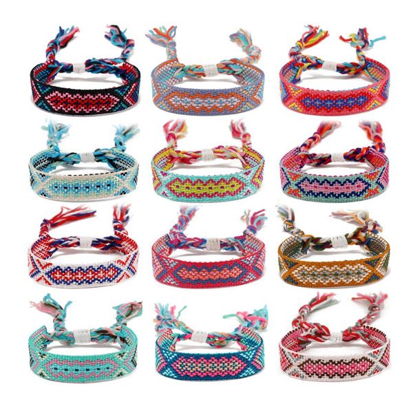 rhombus plaid fabric bracelet women men handmade ethnic bohemia boho friendship bracelet for women jewelry, Golden;silver
rhombus plaid fabric bracelet women men handmade ethnic bohemia boho friendship bracelet for women jewelry, Golden;silver