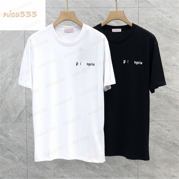 23ss new t shirt chest letter print pattern cotton round neck loose and versatile men and women short sleeve, White;black
23ss new t shirt chest letter print pattern cotton round neck loose and versatile men and women short sleeve, White;black