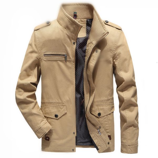 men's jackets military jacket men spring autumn outdoor multi-pocket mens jackets casual coat male stand collar solid color outerwear 2, Black;brown
men's jackets military jacket men spring autumn outdoor multi-pocket mens jackets casual coat male stand collar solid color outerwear 2, Black;brown