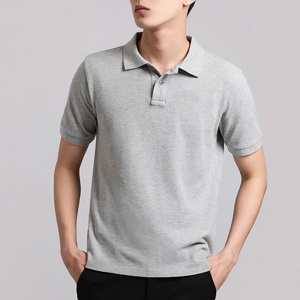 men's polos 100% cotton solid color men's polo shirts casual short sleeve turndown men's shirts fashion streetwear polos for, White;black
men's polos 100% cotton solid color men's polo shirts casual short sleeve turndown men's shirts fashion streetwear polos for, White;black