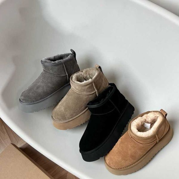 women winter ultra mini boot designer australian platform boots for men real leather warm ankle fur booties luxurious shoe 54, Black 
women winter ultra mini boot designer australian platform boots for men real leather warm ankle fur booties luxurious shoe 54, Black