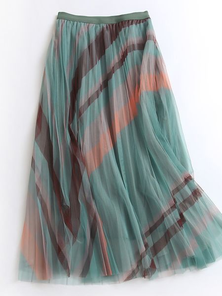 skirts tigena women tulle skirt summer korean fashion aesthetic striped printed a line high waist pleated long maxi skirt female 230417, Black
skirts tigena women tulle skirt summer korean fashion aesthetic striped printed a line high waist pleated long maxi skirt female 230417, Black