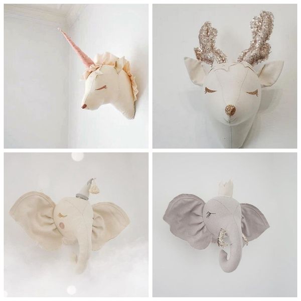 wall decor cute unicorn deer elephant plush toy stuffed dolls animal head wall mount for kids girl room decor baby nursery room decoration 2
wall decor cute unicorn deer elephant plush toy stuffed dolls animal head wall mount for kids girl room decor baby nursery room decoration 2