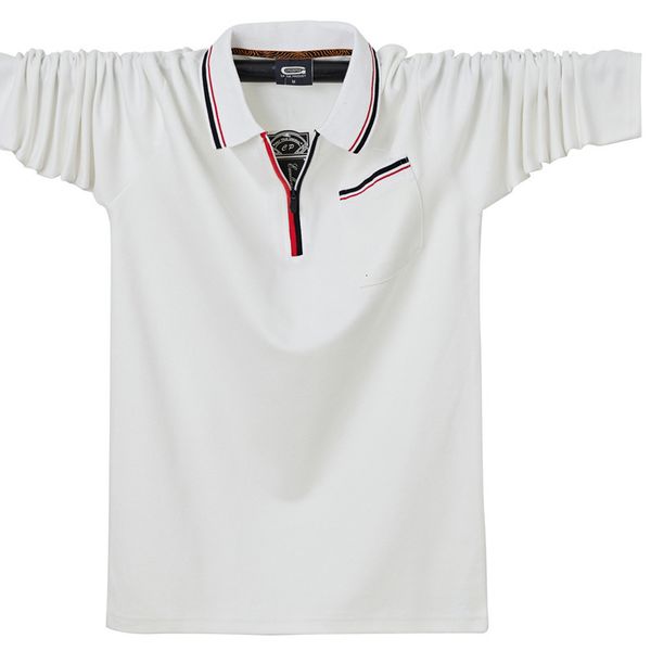 men's polos men's long sleeve tee cotton spring and autumn cotton casual collared men's striped lapel polo shirt large size 2, White;black
men's polos men's long sleeve tee cotton spring and autumn cotton casual collared men's striped lapel polo shirt large size 2, White;black
