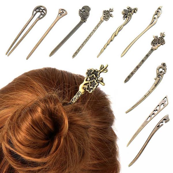 hairpins fashion bronze vintage hair clip vintage metallic metal hair stick curved styling tools hair fork curved hairpin w0417, Golden;silver
hairpins fashion bronze vintage hair clip vintage metallic metal hair stick curved styling tools hair fork curved hairpin w0417, Golden;silver