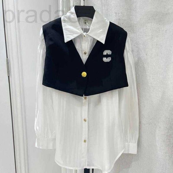 women's t-shirt designer women letters vests shirts spring fall personality tee classy detachable vest outdoor street style two piece s, White
women's t-shirt designer women letters vests shirts spring fall personality tee classy detachable vest outdoor street style two piece s, White