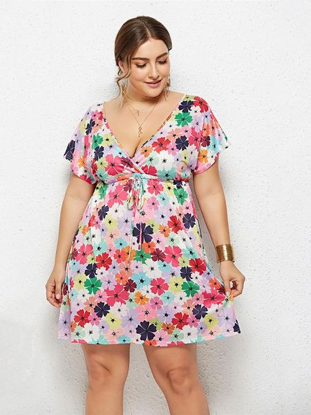 dresses 2022 plus size women clothing for mini dress casual street fashion spring summer v neck short sleeve print dresses, Black
dresses 2022 plus size women clothing for mini dress casual street fashion spring summer v neck short sleeve print dresses, Black
