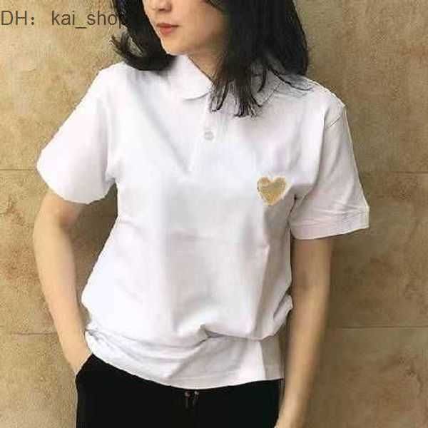 men's t-shirts designer shir des garcons chaopai play love polo shir and women's couple shir coon shor sleeve paren child se half, White;black
men's t-shirts designer shir des garcons chaopai play love polo shir and women's couple shir coon shor sleeve paren child se half, White;black