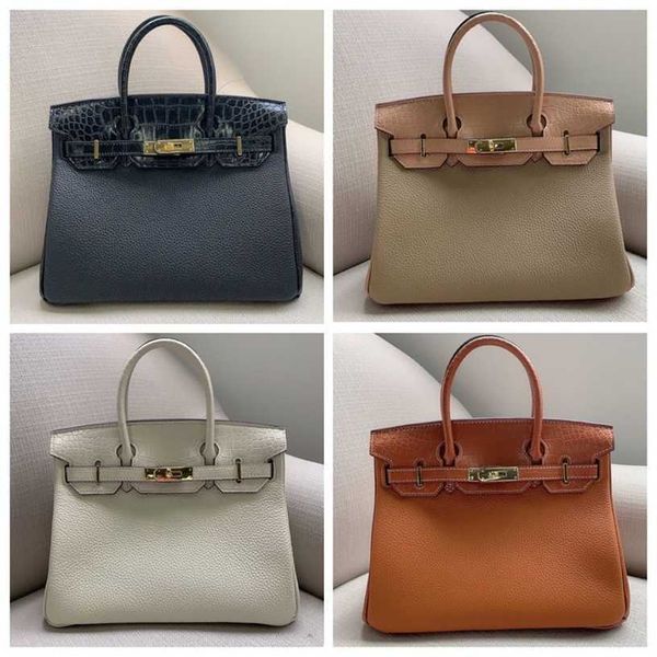 women bags birkin herms handbags s shopping mall highquality custom first layer cowhide litchi pattern splicing crocodile platinum bag large
women bags birkin herms handbags s shopping mall highquality custom first layer cowhide litchi pattern splicing crocodile platinum bag large