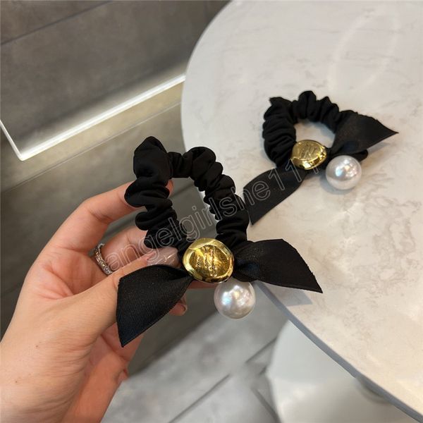 korean women elegant black ribbon bow pearl elastics hair band girls scrunchies hair ties ladies ponytail hold hair accessories, Slivery;white
korean women elegant black ribbon bow pearl elastics hair band girls scrunchies hair ties ladies ponytail hold hair accessories, Slivery;white