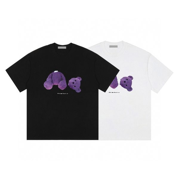 men's new t-shirt designer luxury round neck fashionable bear print cotton sweat absorbent breathable couple size s-2xl, White;black
men's new t-shirt designer luxury round neck fashionable bear print cotton sweat absorbent breathable couple size s-2xl, White;black