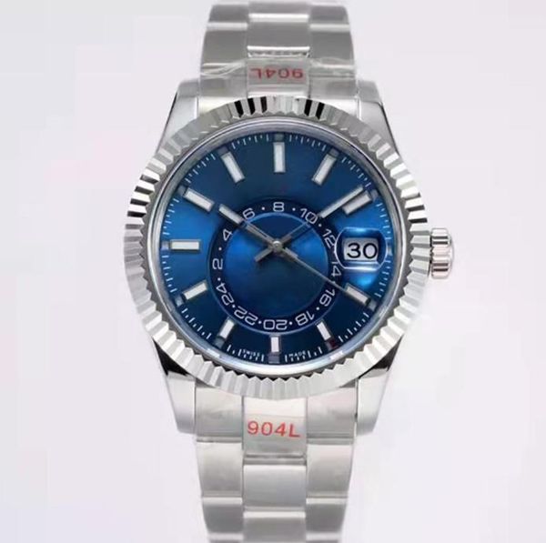 u1 aaa navy st9 steel men watches blue gmt automatic movement dial sapphire calendar monthly 42mm watch stainless sky dweller 326934 skydwel, Slivery;brown
u1 aaa navy st9 steel men watches blue gmt automatic movement dial sapphire calendar monthly 42mm watch stainless sky dweller 326934 skydwel, Slivery;brown