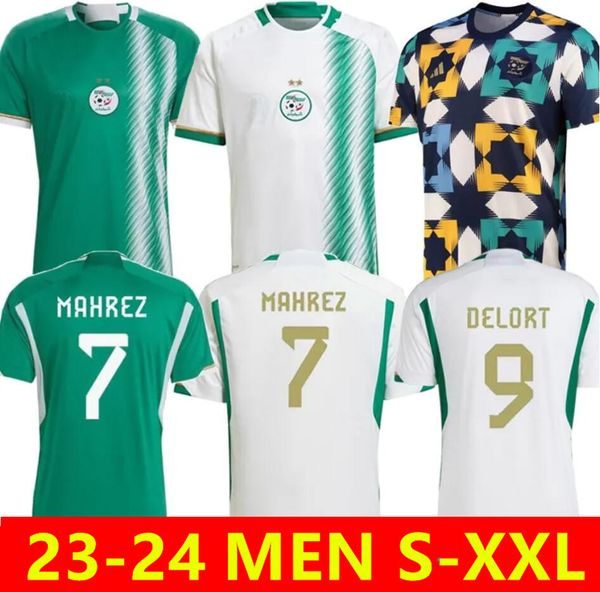 fans 2022 2023 2024 algeria soccer jerseys two stars delort ounas bentaleb mahrez belaili slimani bennacer bensebaini national team training, Black;yellow
fans 2022 2023 2024 algeria soccer jerseys two stars delort ounas bentaleb mahrez belaili slimani bennacer bensebaini national team training, Black;yellow