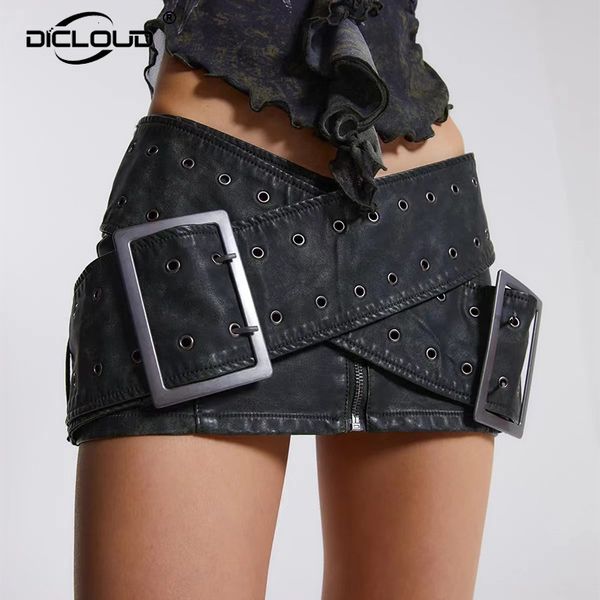 skirts ins gothic punk fashion black pu leather micro women 2023 summer low wasit cross belt mini vintage distressed 230417
skirts ins gothic punk fashion black pu leather micro women 2023 summer low wasit cross belt mini vintage distressed 230417