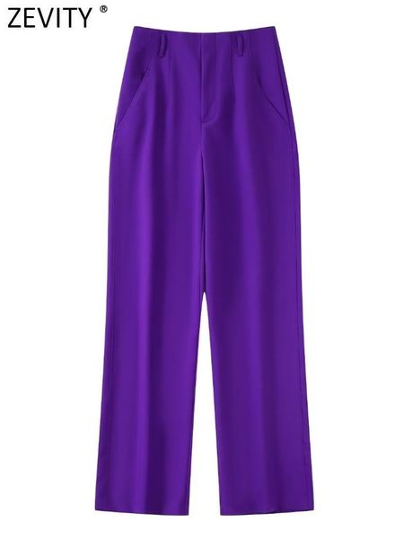 capris zevity women fashion side pockets high waist casual slim straight pants female zipper long trousers pantalones mujer pants p2254, Black;white
capris zevity women fashion side pockets high waist casual slim straight pants female zipper long trousers pantalones mujer pants p2254, Black;white