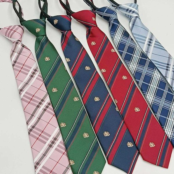 plaid tie narrow fashion japanese college style school uniform zip lazy, Blue;purple
plaid tie narrow fashion japanese college style school uniform zip lazy, Blue;purple