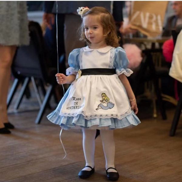 girl's dresses 0-8y baby girl summer blue alice embroidery turkish vintage lolita princess ball gown dress for birthday holiday casual, Red;yellow
girl's dresses 0-8y baby girl summer blue alice embroidery turkish vintage lolita princess ball gown dress for birthday holiday casual, Red;yellow