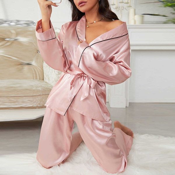women's sleep lounge new fashion floral pajama set women's 2 pieces sleepwear pyjamas silk satin pajamas for women p230408
women's sleep lounge new fashion floral pajama set women's 2 pieces sleepwear pyjamas silk satin pajamas for women p230408