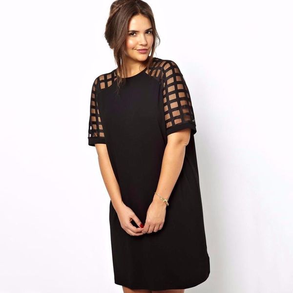 dresses plus size loose summer elegant straight dress women cell print short mesh sleeve casual tunic dress large size black tee dress
dresses plus size loose summer elegant straight dress women cell print short mesh sleeve casual tunic dress large size black tee dress