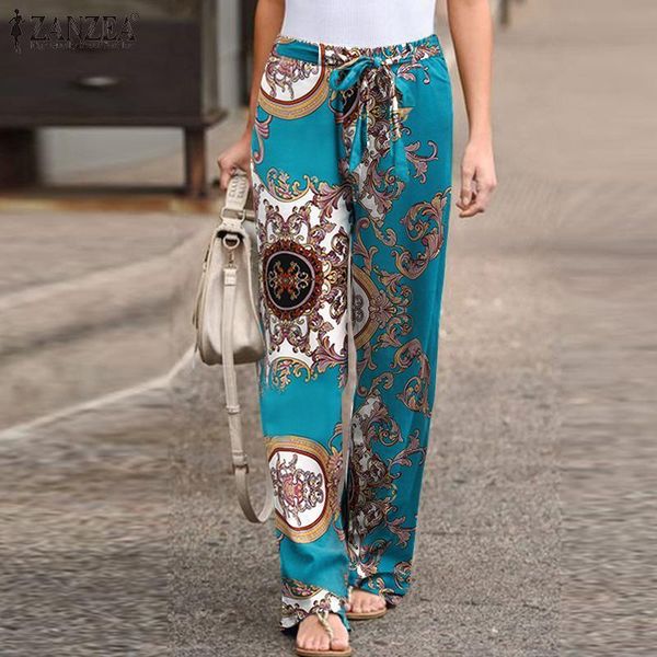 capris zanzea stylish floral pants women print trousers drawstring elastic waist pantalon palazzo female casual autumn turnip oversized, Black;white
capris zanzea stylish floral pants women print trousers drawstring elastic waist pantalon palazzo female casual autumn turnip oversized, Black;white