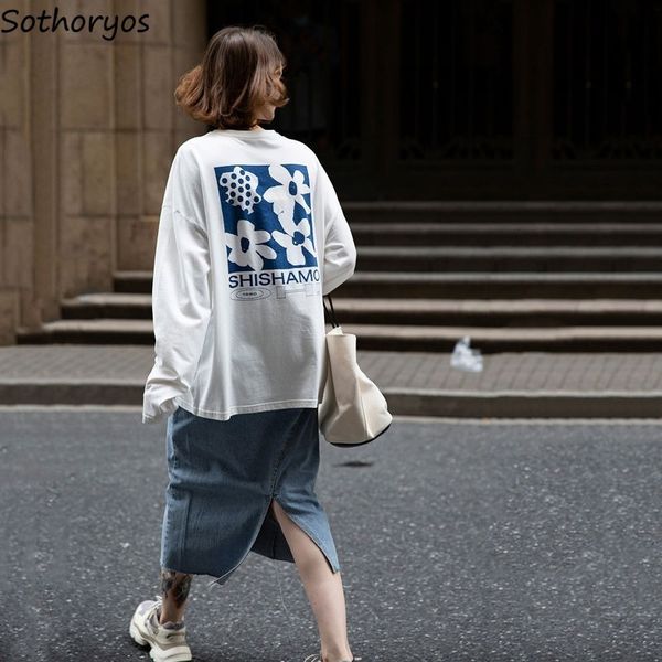 women's tshirt long sleeve tshirts women cotton printed students loose ins leisure fashion bf ulzzang korean harajuku allmatch 230417, White
women's tshirt long sleeve tshirts women cotton printed students loose ins leisure fashion bf ulzzang korean harajuku allmatch 230417, White