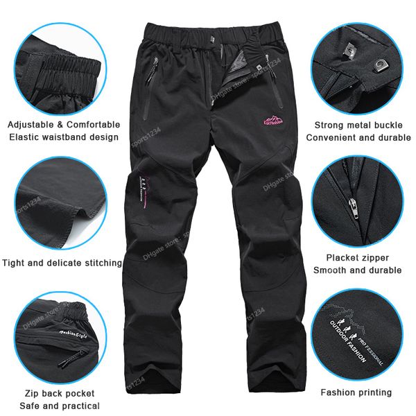 women hiking pants summer quick dry outdoor camping climbing trekking pants women waterproof mountain trousers ripscamping hiking apparel ac, Black;green
women hiking pants summer quick dry outdoor camping climbing trekking pants women waterproof mountain trousers ripscamping hiking apparel ac, Black;green