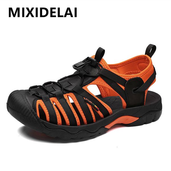 sandals summer genuine leather men fashion design breathable casual shoes soft bottom outdoor beach big size 48 230417, Black
sandals summer genuine leather men fashion design breathable casual shoes soft bottom outdoor beach big size 48 230417, Black