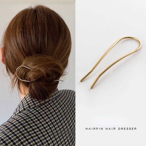 hairpins new elegant vintage multicolor geometric u-shaped metal fork hairpins korean headwear accessories for women hair styling tools w041, Golden;silver
hairpins new elegant vintage multicolor geometric u-shaped metal fork hairpins korean headwear accessories for women hair styling tools w041, Golden;silver