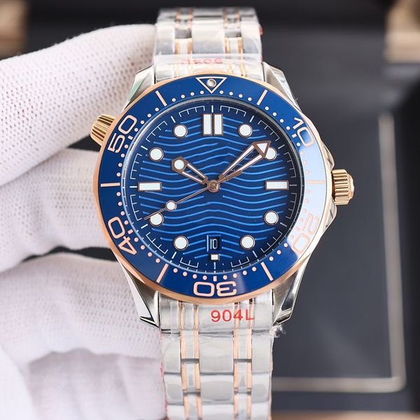 Designer luxury men's watch circular dial 42mm foldable buckle black ceramic ring stainless steel 904L strap sapphire waterproof automatic watch Montre de Luxe
Designer luxury men's watch circular dial 42mm foldable buckle black ceramic ring stainless steel 904L strap sapphire waterproof automatic watch Montre de Luxe